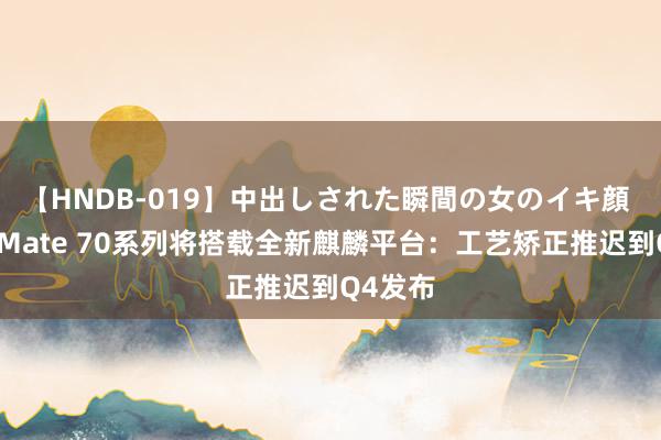 【HNDB-019】中出しされた瞬間の女のイキ顔 曝华为Mate 70系列将搭载全新麒麟平台：工艺矫正推迟到Q4发布