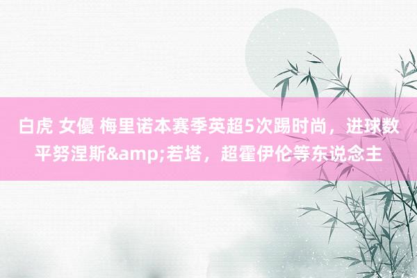白虎 女優 梅里诺本赛季英超5次踢时尚，进球数平努涅斯&若塔，超霍伊伦等东说念主